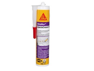 SIKA-  Sikamur injecto cream 100 cartucho 300 cm3 blanco 